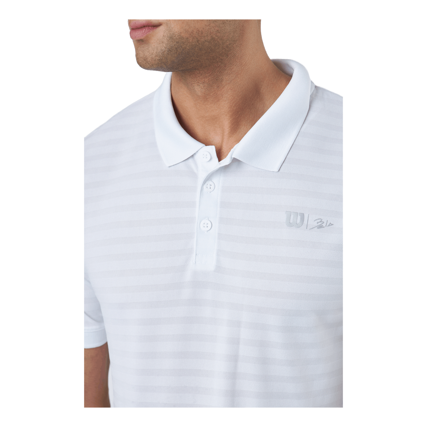 Bela Stripe Polo Ii White