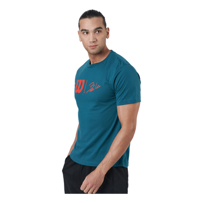 Bela Hype Tech Tee Blue Coral