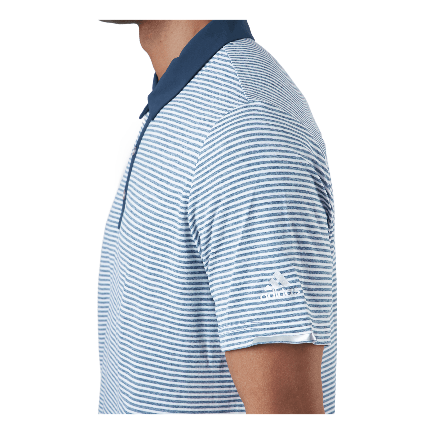 Heat.rdy Micro-stripe Polo Shi Crew Navy/white