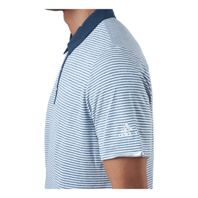 Heat.rdy Micro-stripe Polo Shi Crew Navy/white