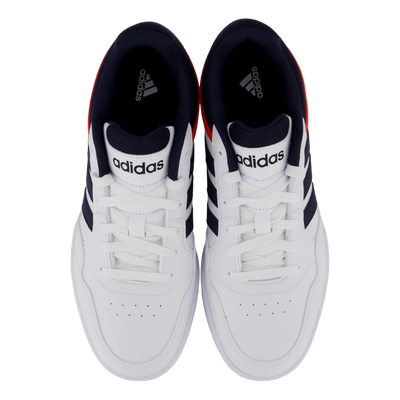 Hoops 3.0 Low Classic Vintage Shoes Cloud White / Legend Ink / Vivid Red