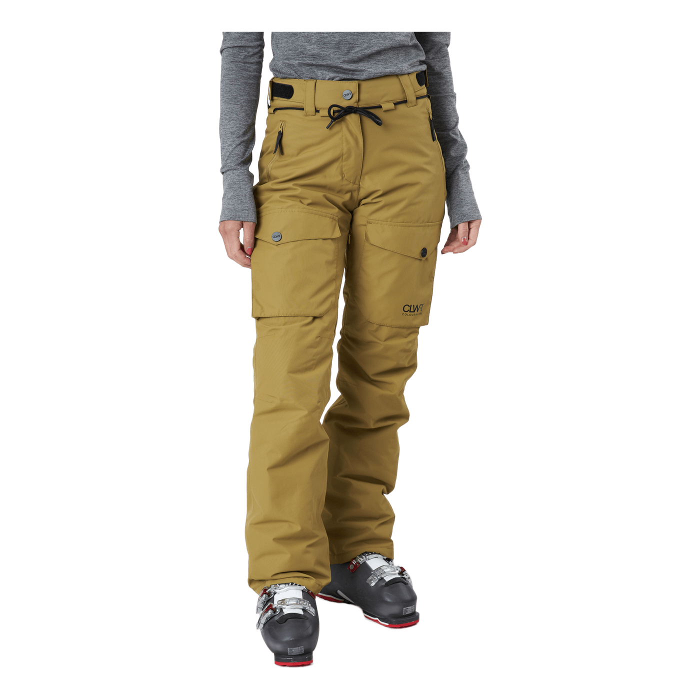 Fine Pants W Light Olive