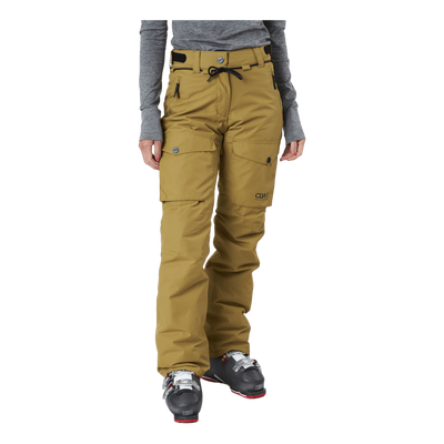 Fine Pants W Light Olive