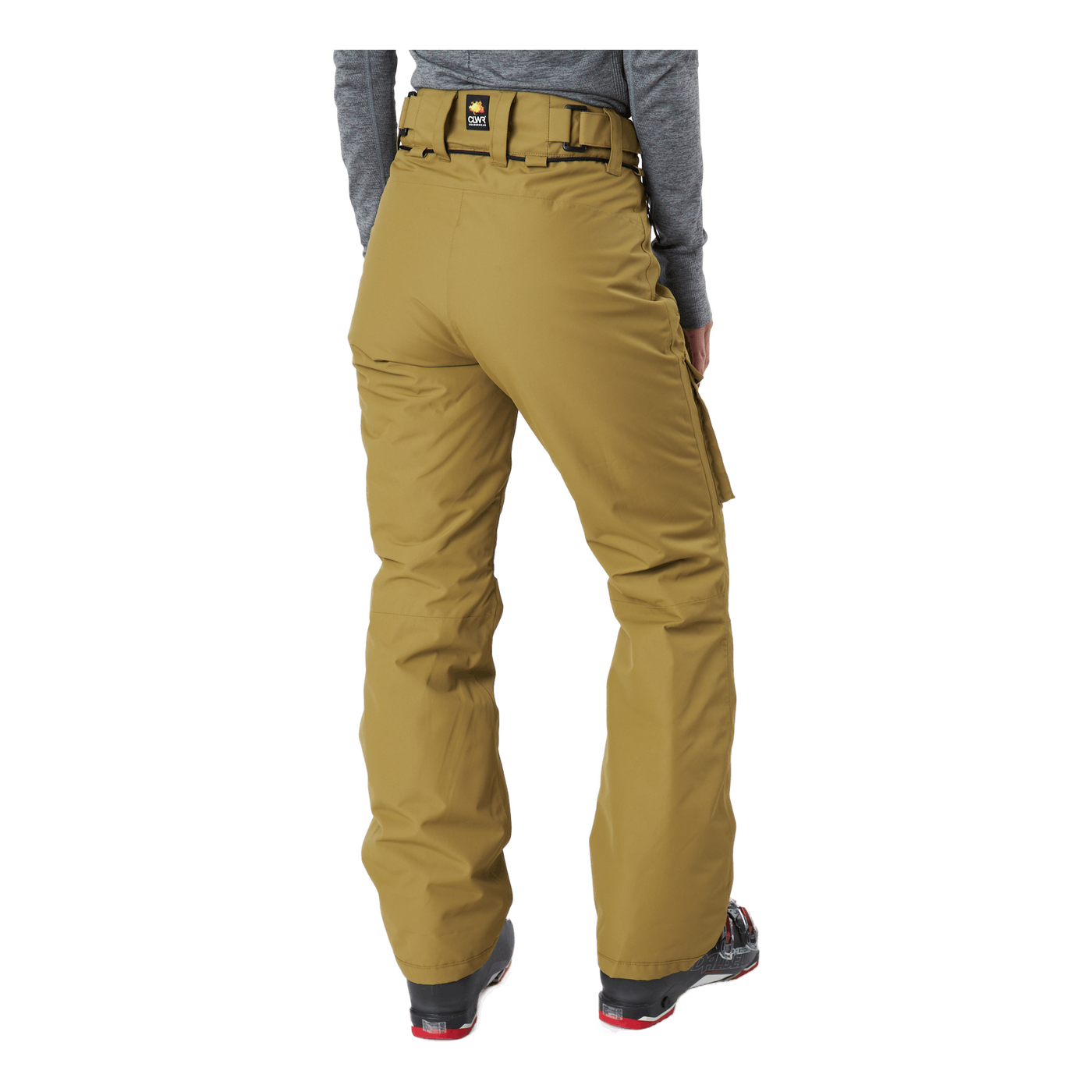 Fine Pants W Light Olive