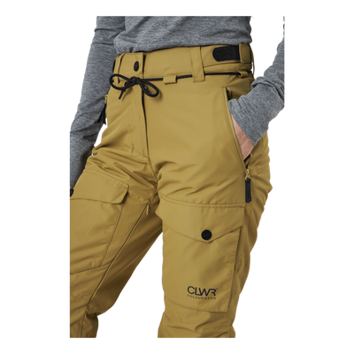 Fine Pants W Light Olive