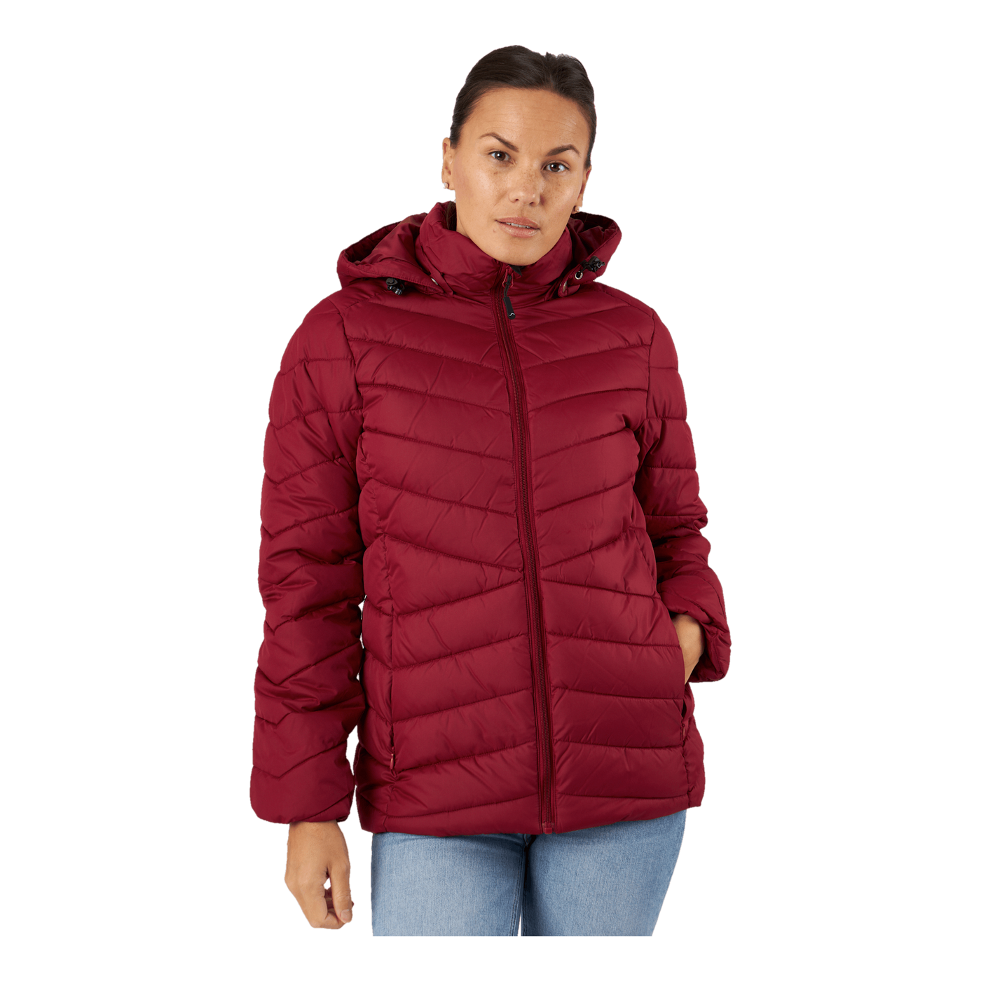 Ally 2 Jacket Rhubarb Red