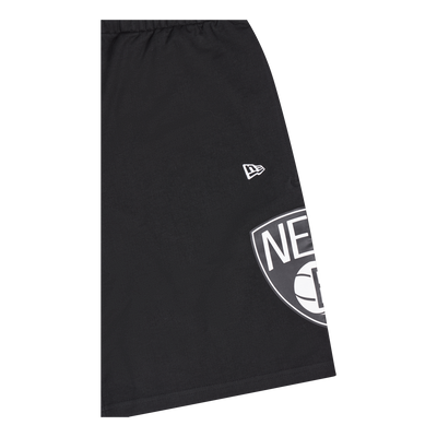 Nets Washed Team Logo Short