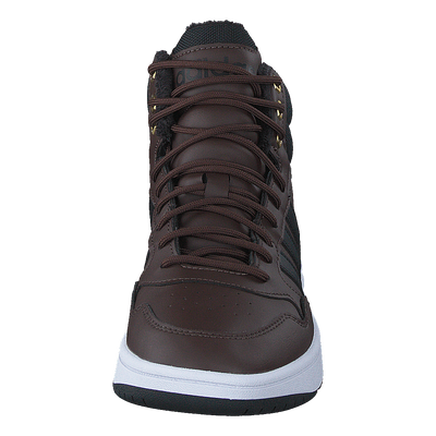 Hoops 3.0 Mid Wtr Brown/cblack/goldmt