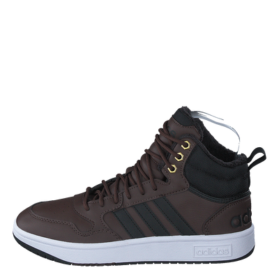 Hoops 3.0 Mid Wtr Brown/cblack/goldmt