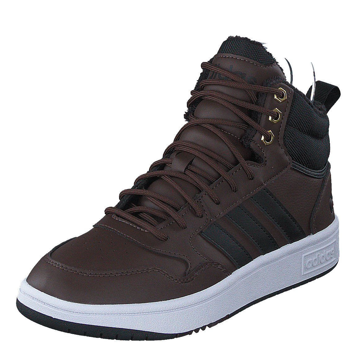 Hoops 3.0 Mid Wtr Brown/cblack/goldmt