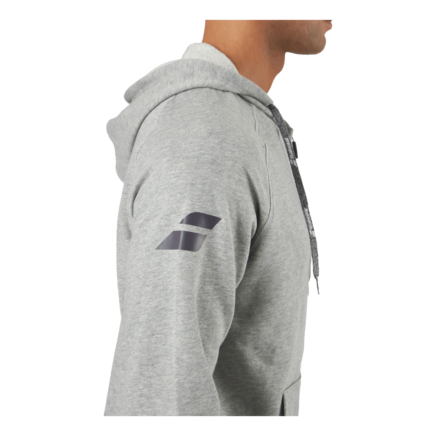 Jacket Exercise Hood Grey