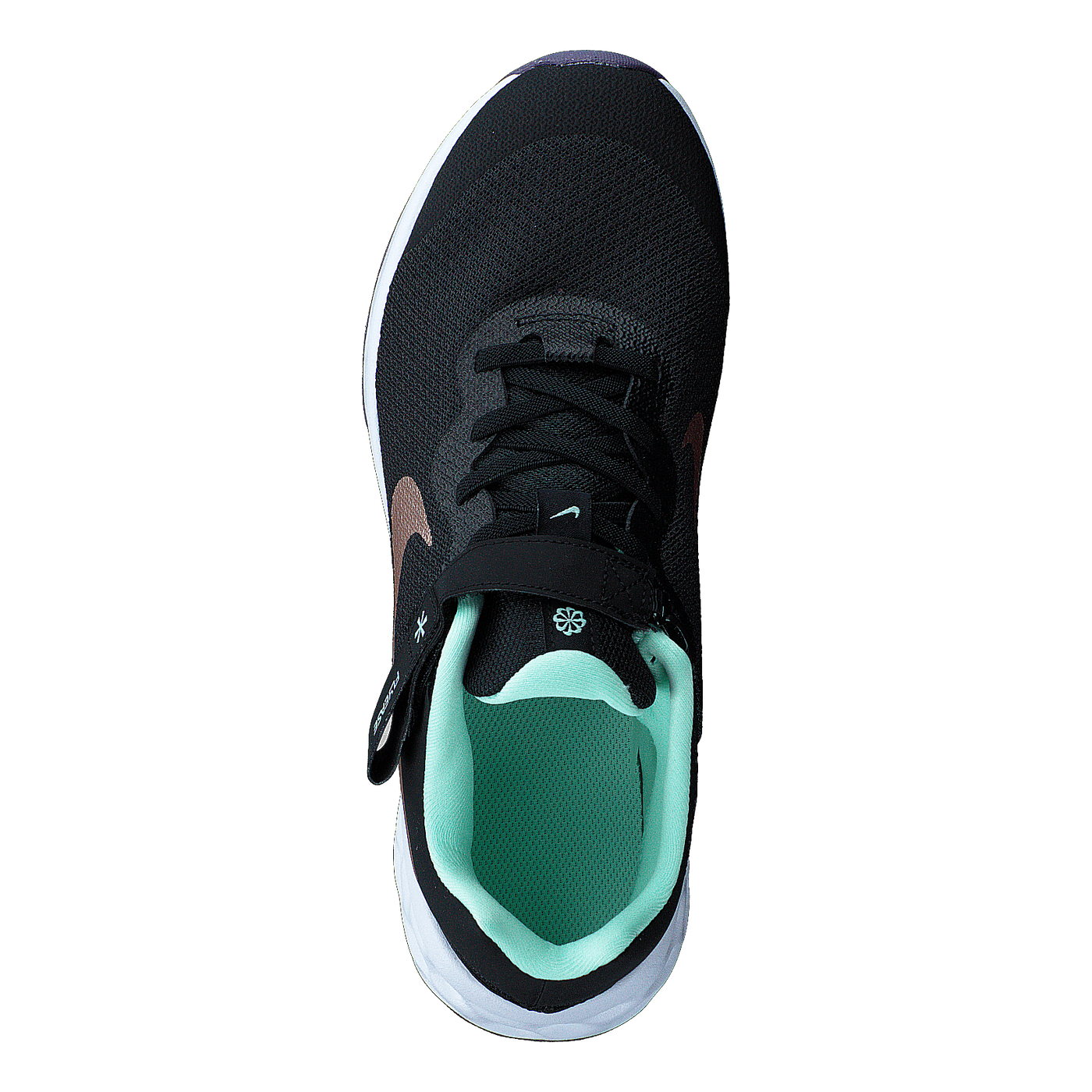 Nike Revolution 6 Flyease Black/mint Foam/canyon Purple/