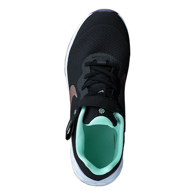 Nike Revolution 6 Flyease Black/mint Foam/canyon Purple/