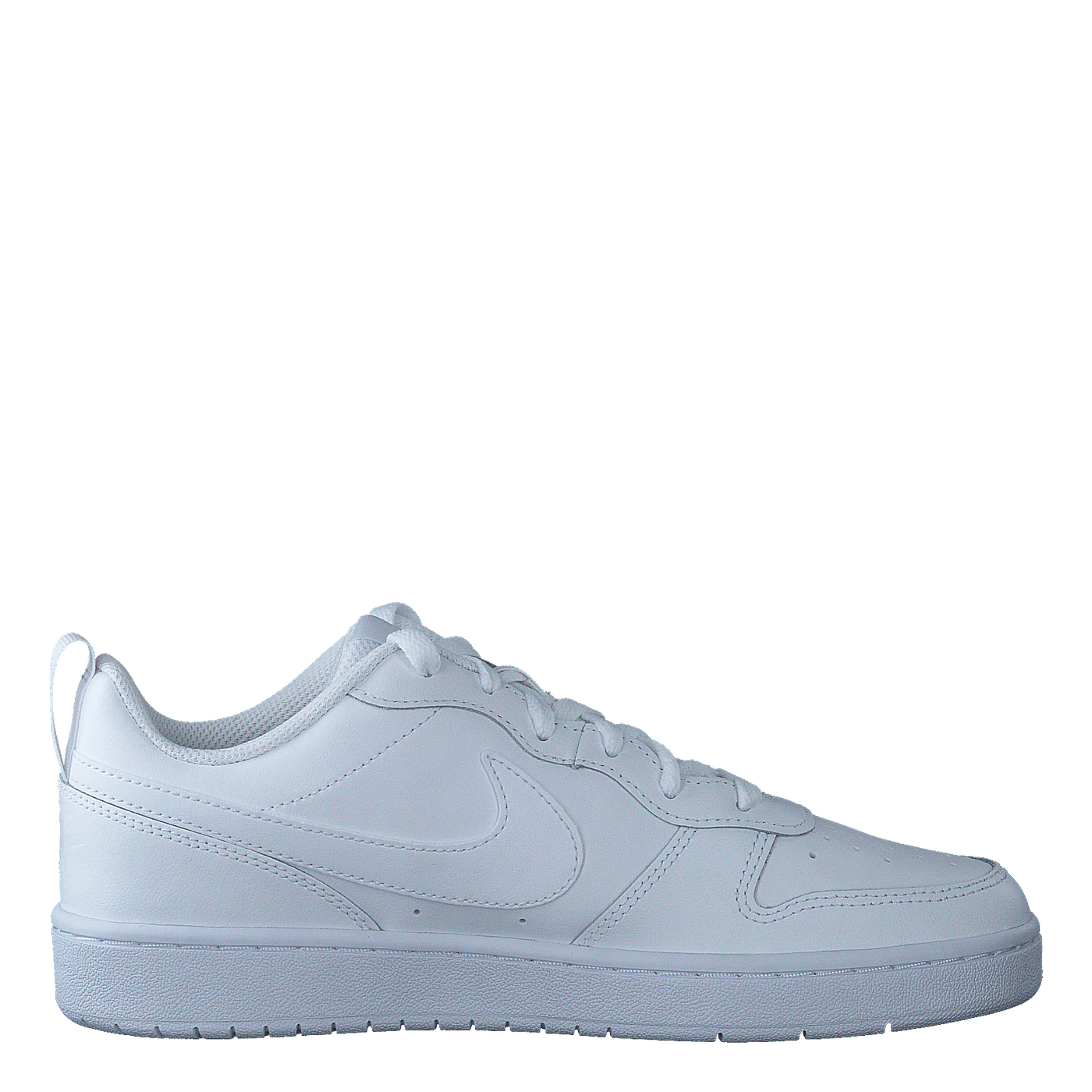 Court Borough Low 2 Big Kids' Shoes WHITE/WHITE-WHITE