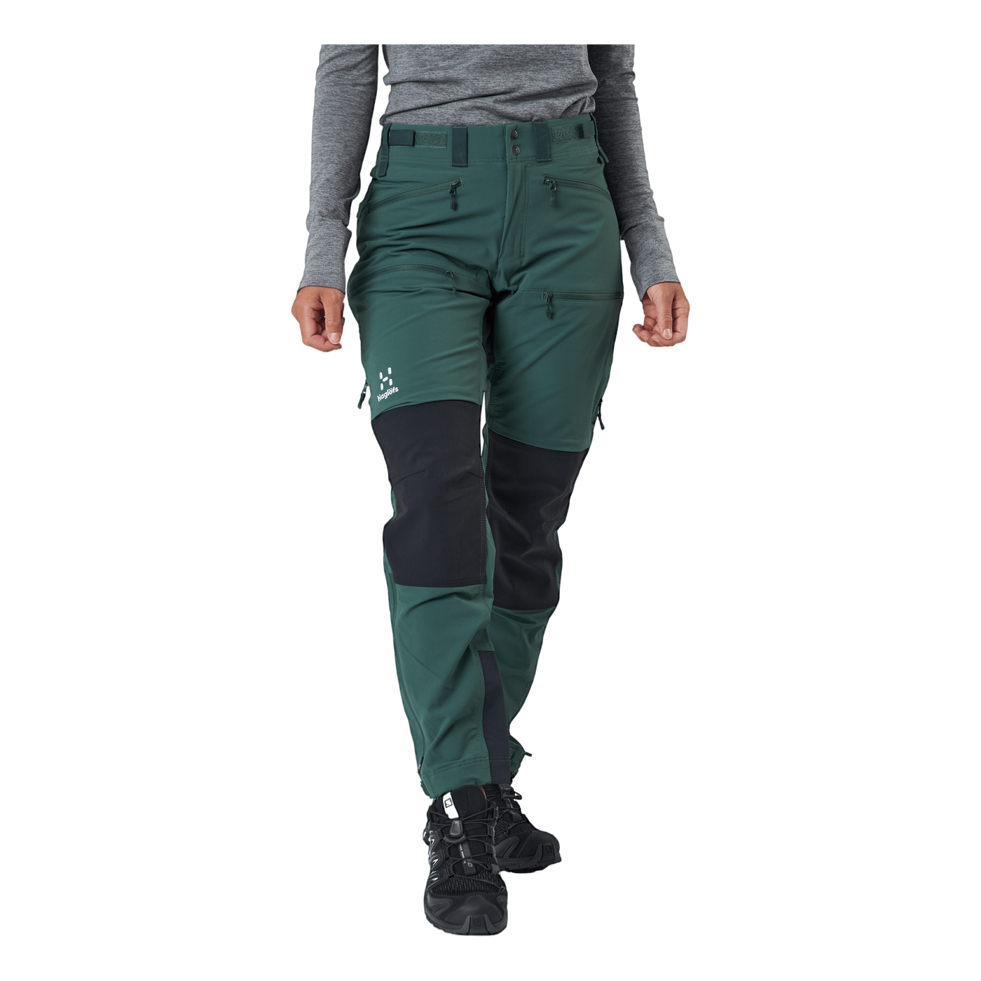 Rugged Standard Pant Women Fjell Green/true Black