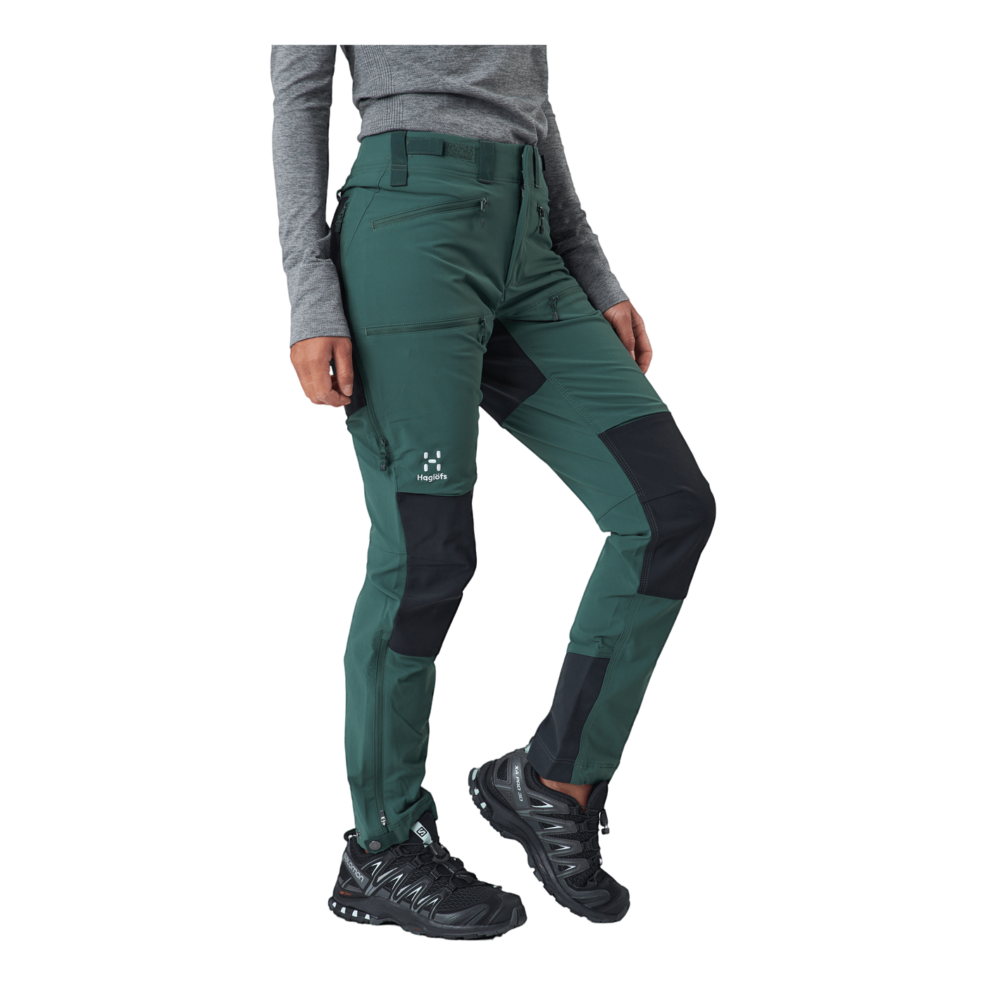 Rugged Standard Pant Women Fjell Green/true Black