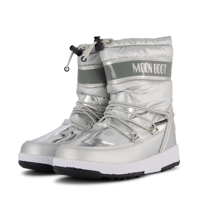 Mb Moon Boot W.e. Jr Girl Soft Silver 003