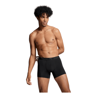 Sport Microfiber Boxer 2p Black