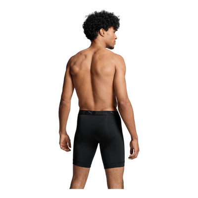 Sport Microfiber Long Boxer 2p Black