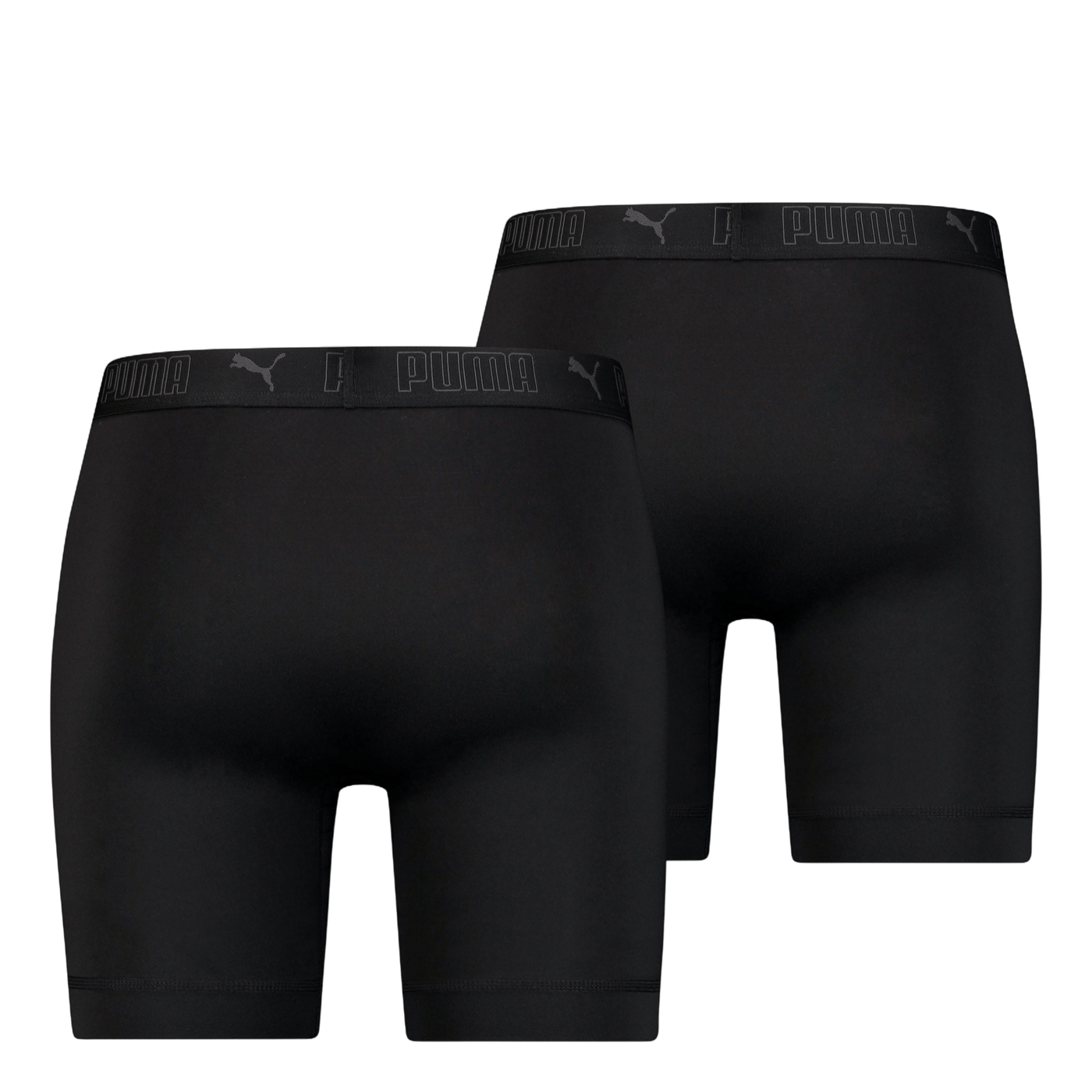 Sport Microfiber Long Boxer 2p Black