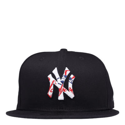 Team Infill Logo 9fifty Yankee Nvy