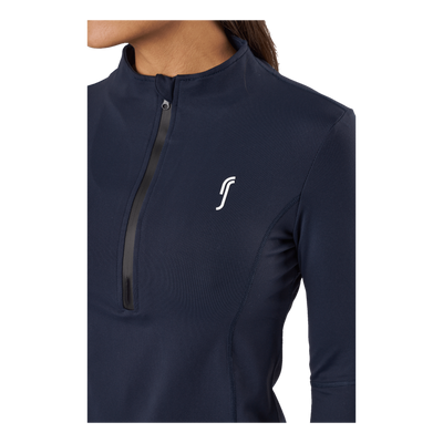 Half Zip Sweater Dark Blue