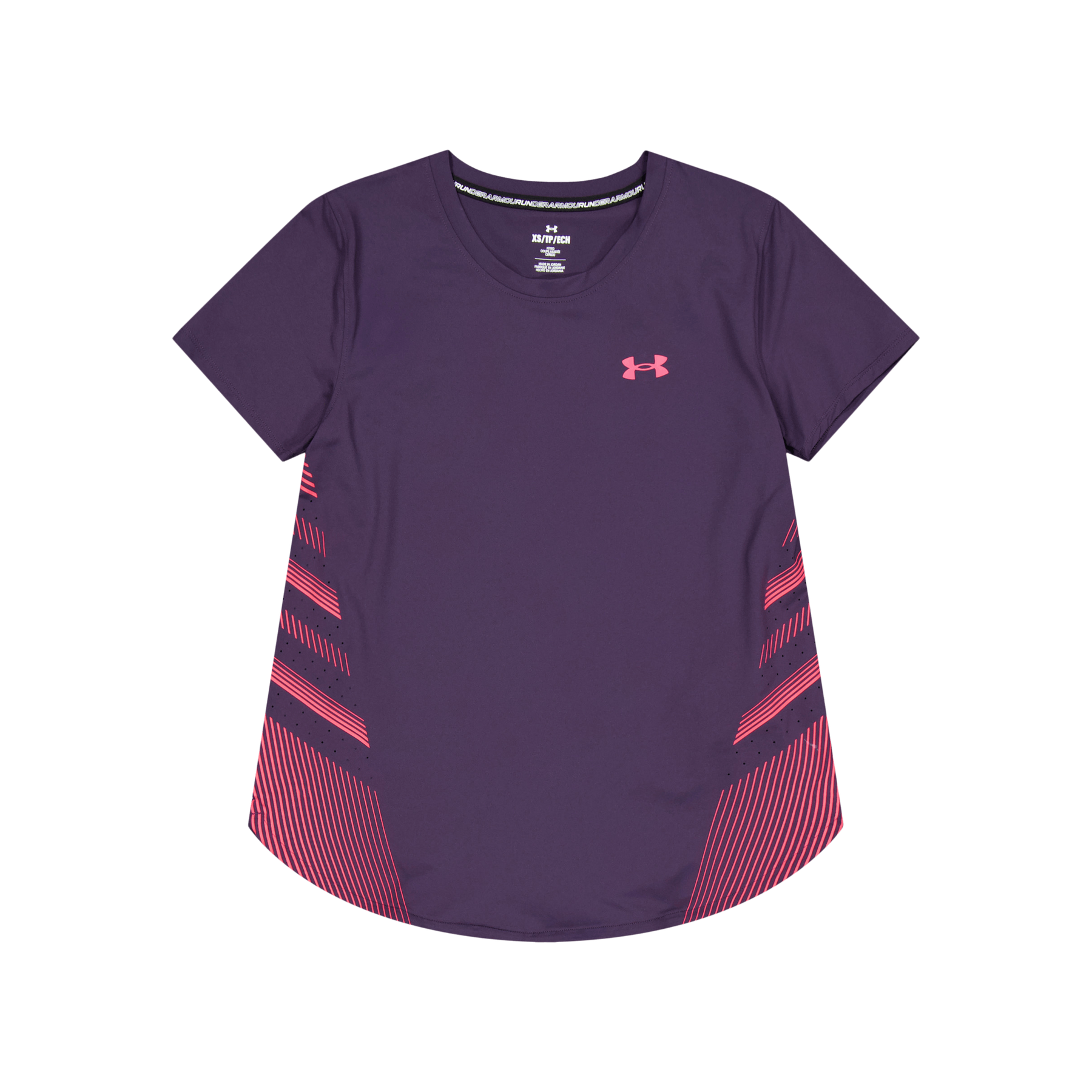 Under Armour UA Iso-Chill Laser T-Shirt Women - Tux Purple/Reflective
