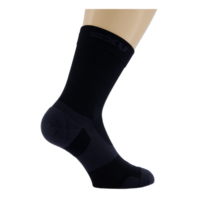 Vectr Light Cushion Crew Sock Black/titanium