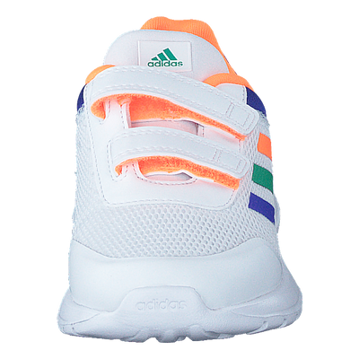 Tensaur Run Shoes Cloud White / Screaming Orange / Lucid Blue