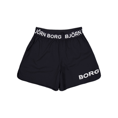 Borg Short Shorts Black Beauty