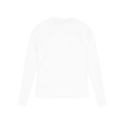 Active Logo Long Sleeve White