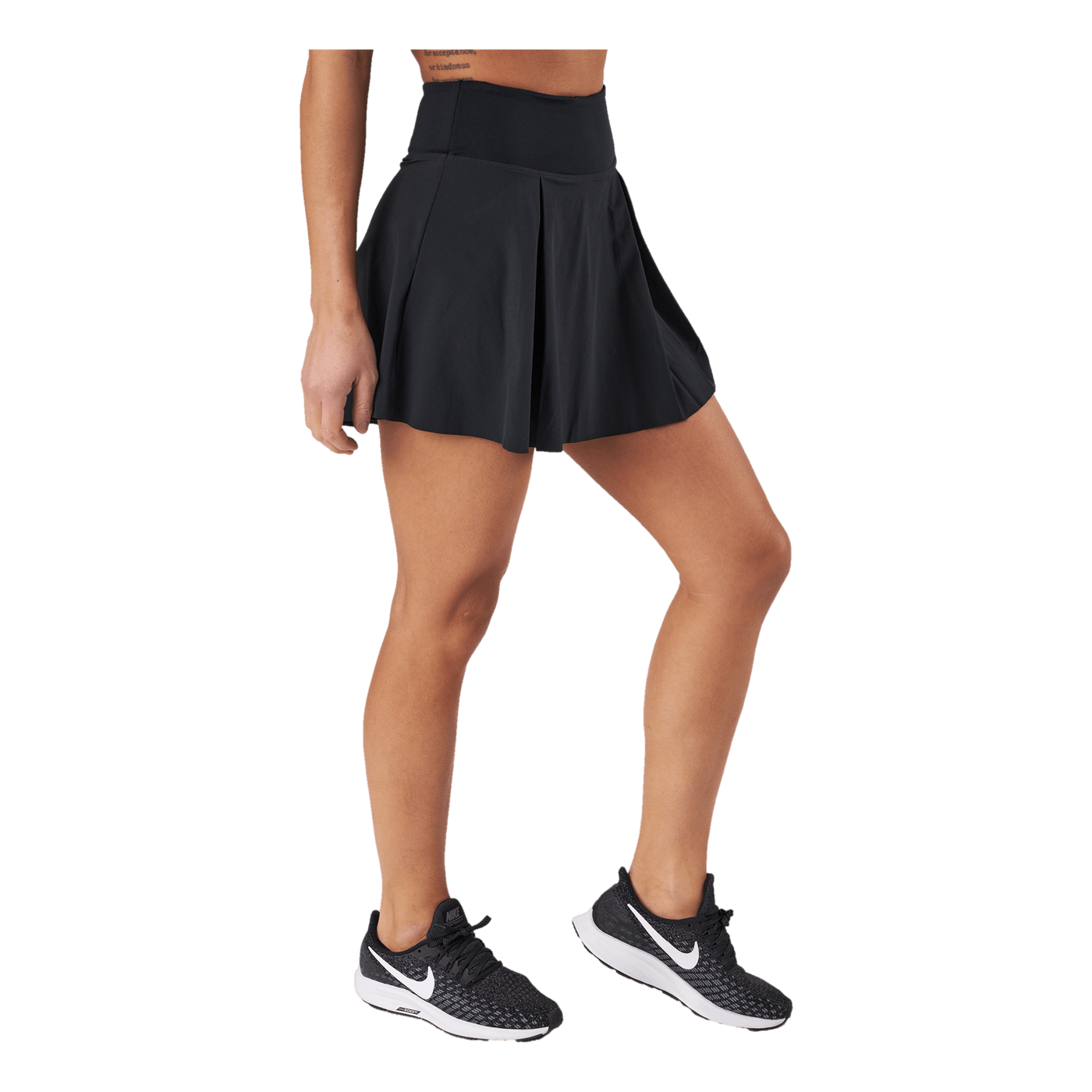 Dri-FIT Club Women's Short Skirt BLACK/WHITE