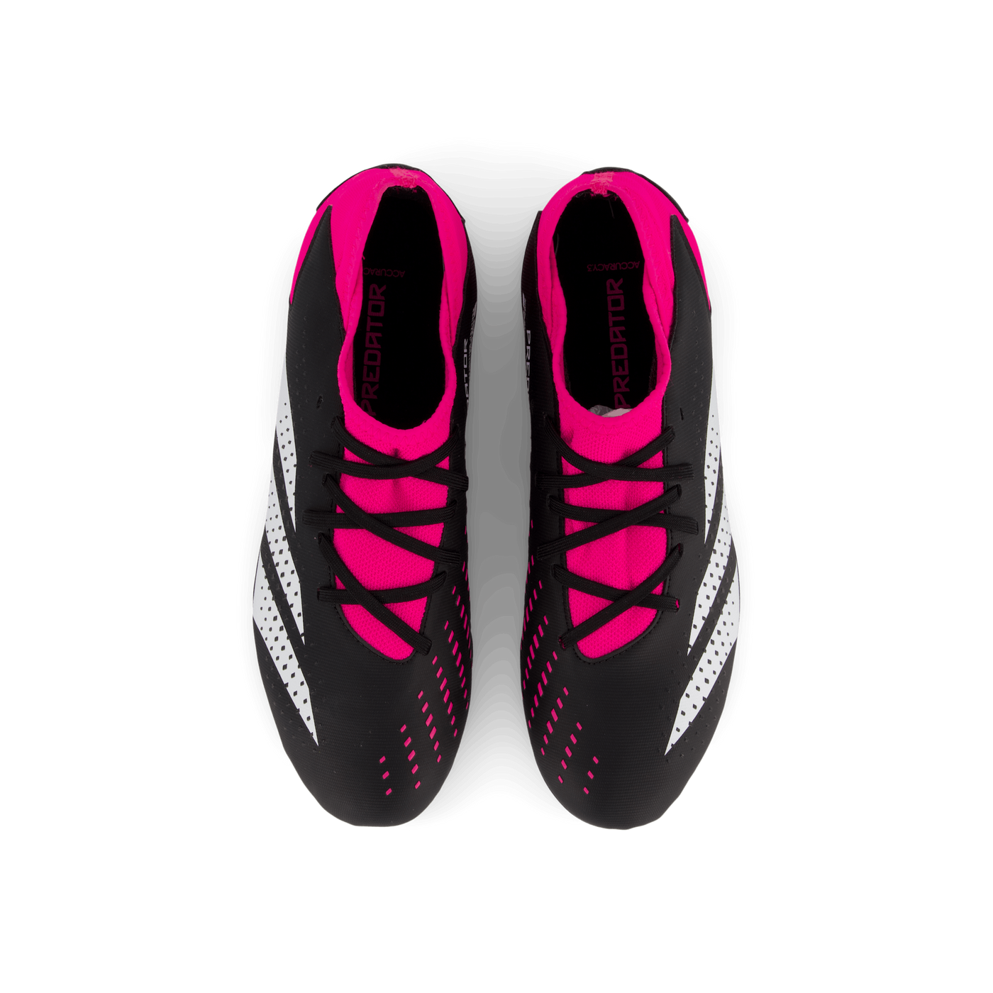 Predator Accuracy.3 Firm Ground Boots Core Black / Cloud White / Team Shock Pink 2