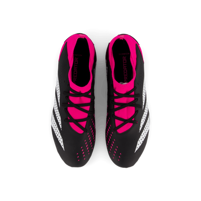 Predator Accuracy.3 Firm Ground Boots Core Black / Cloud White / Team Shock Pink 2