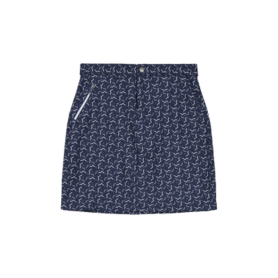 Hollie Reco Skort Dk Navy Print