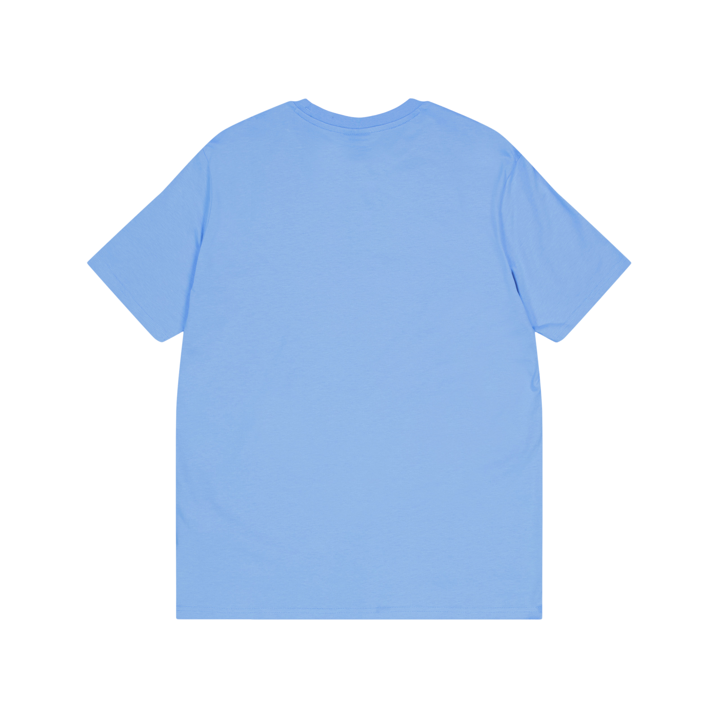 Crewneck T-shirt Azure Blue