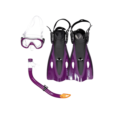 Cebu Jr. Diving Set - 3 Pcs. Dark Purple