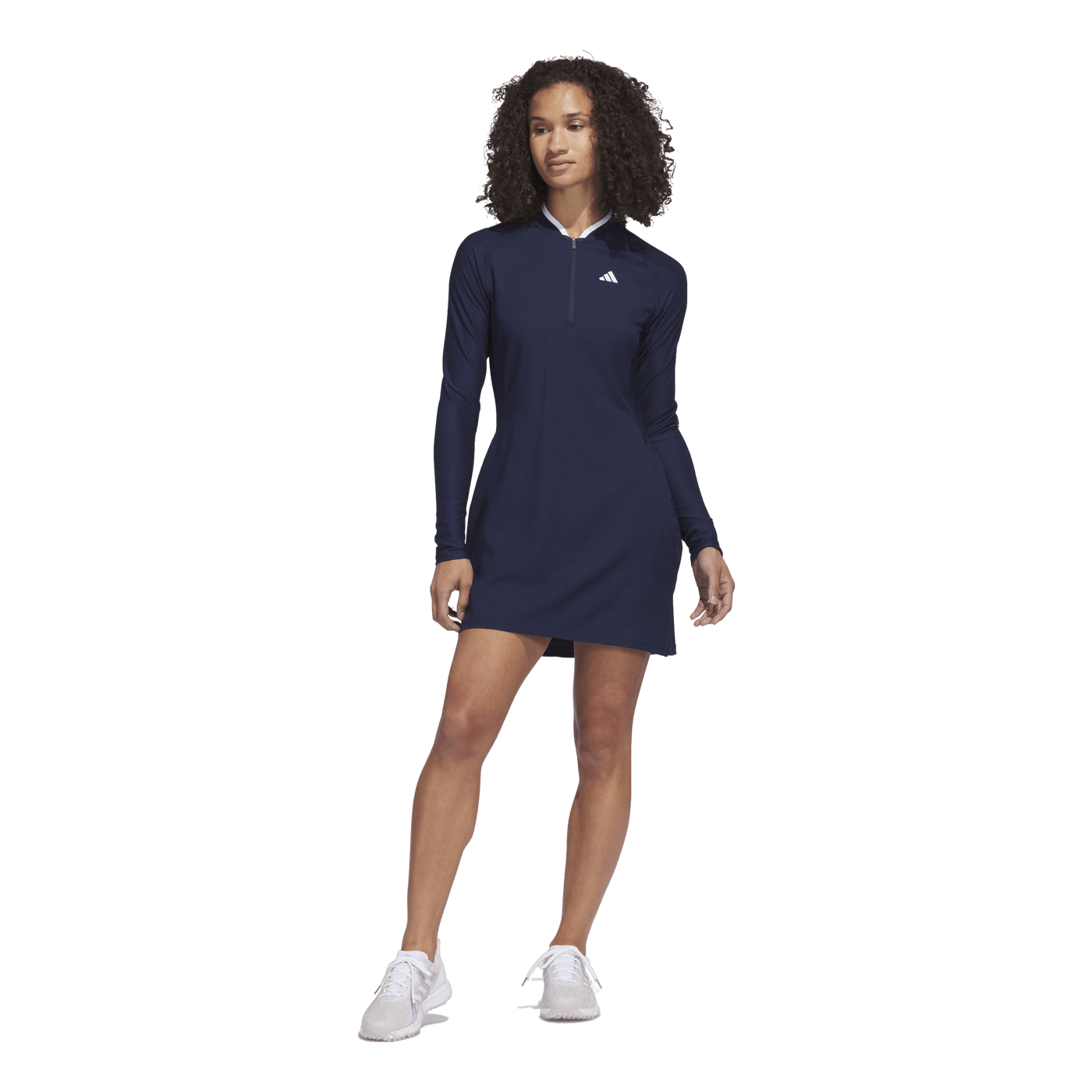 Long Sleeve Golf Dress Collegiate Navy