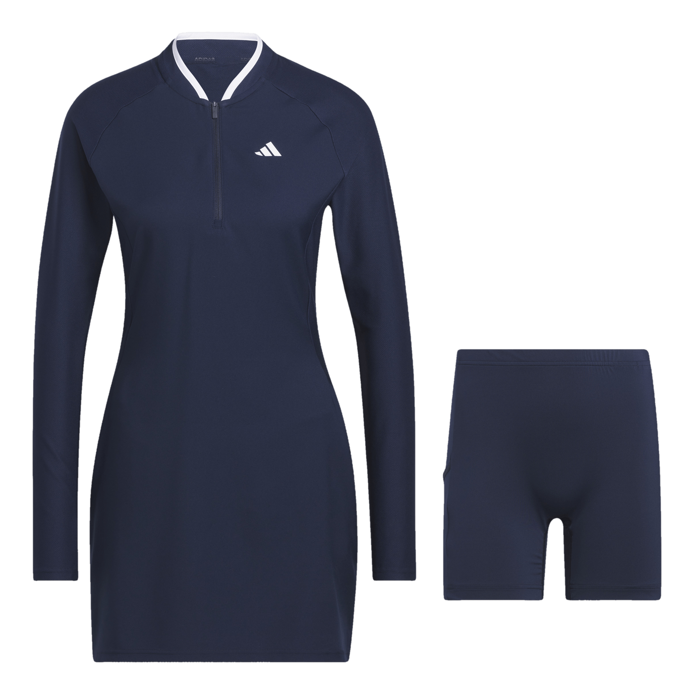 Long Sleeve Golf Dress Collegiate Navy