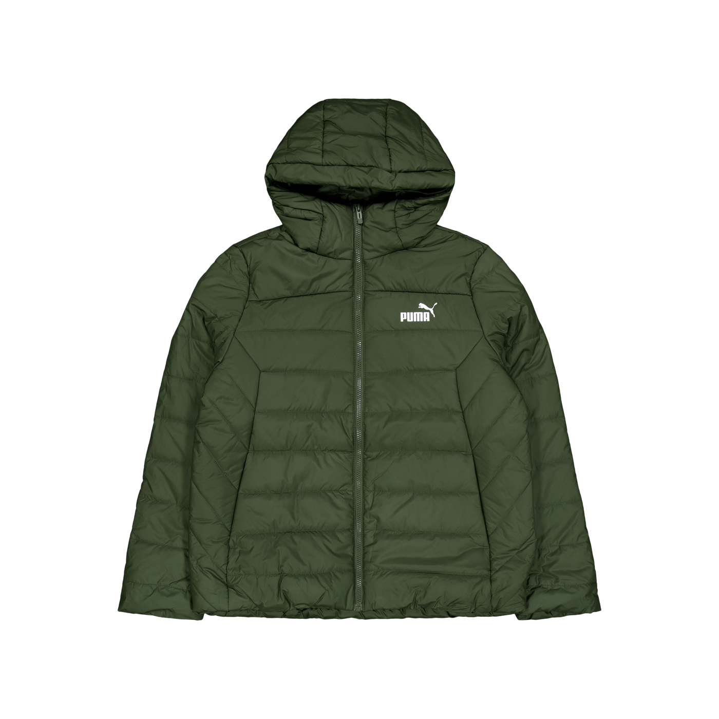 Ess Hooded Padded Jacket Myrtle