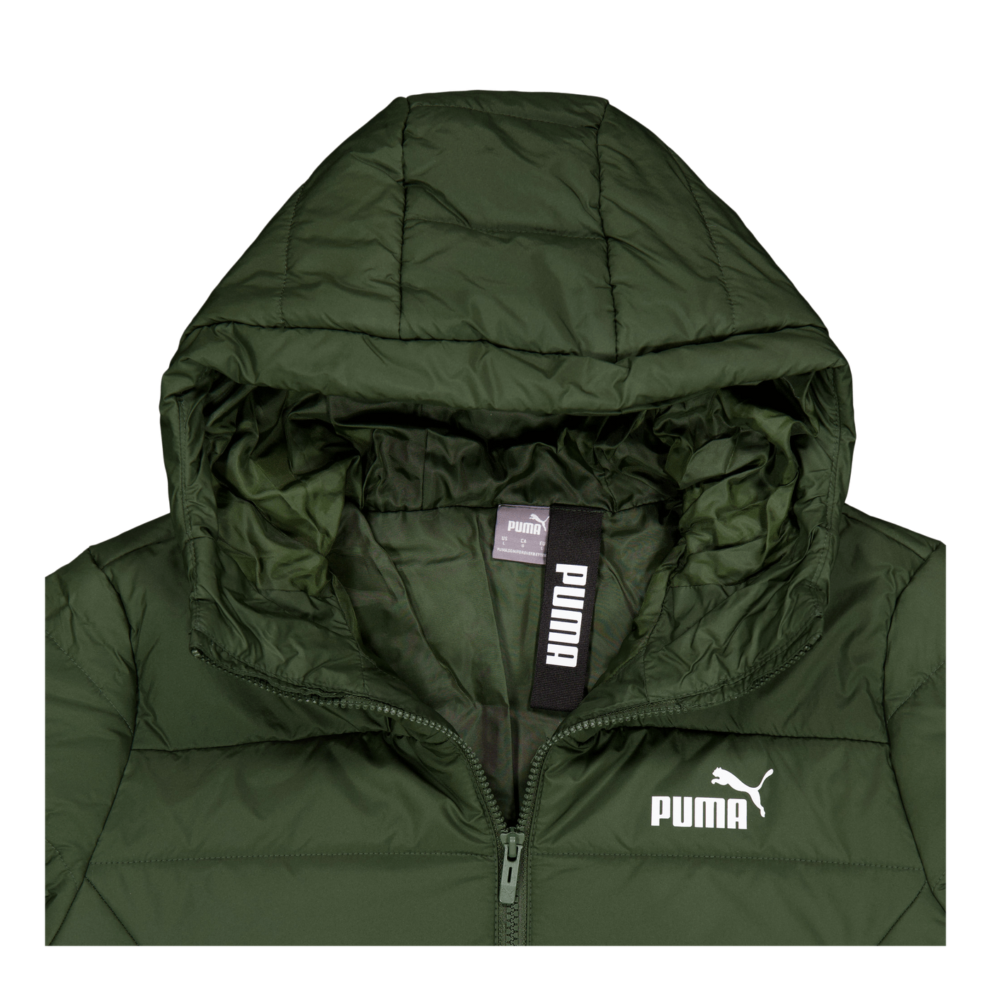 Ess Hooded Padded Jacket Myrtle