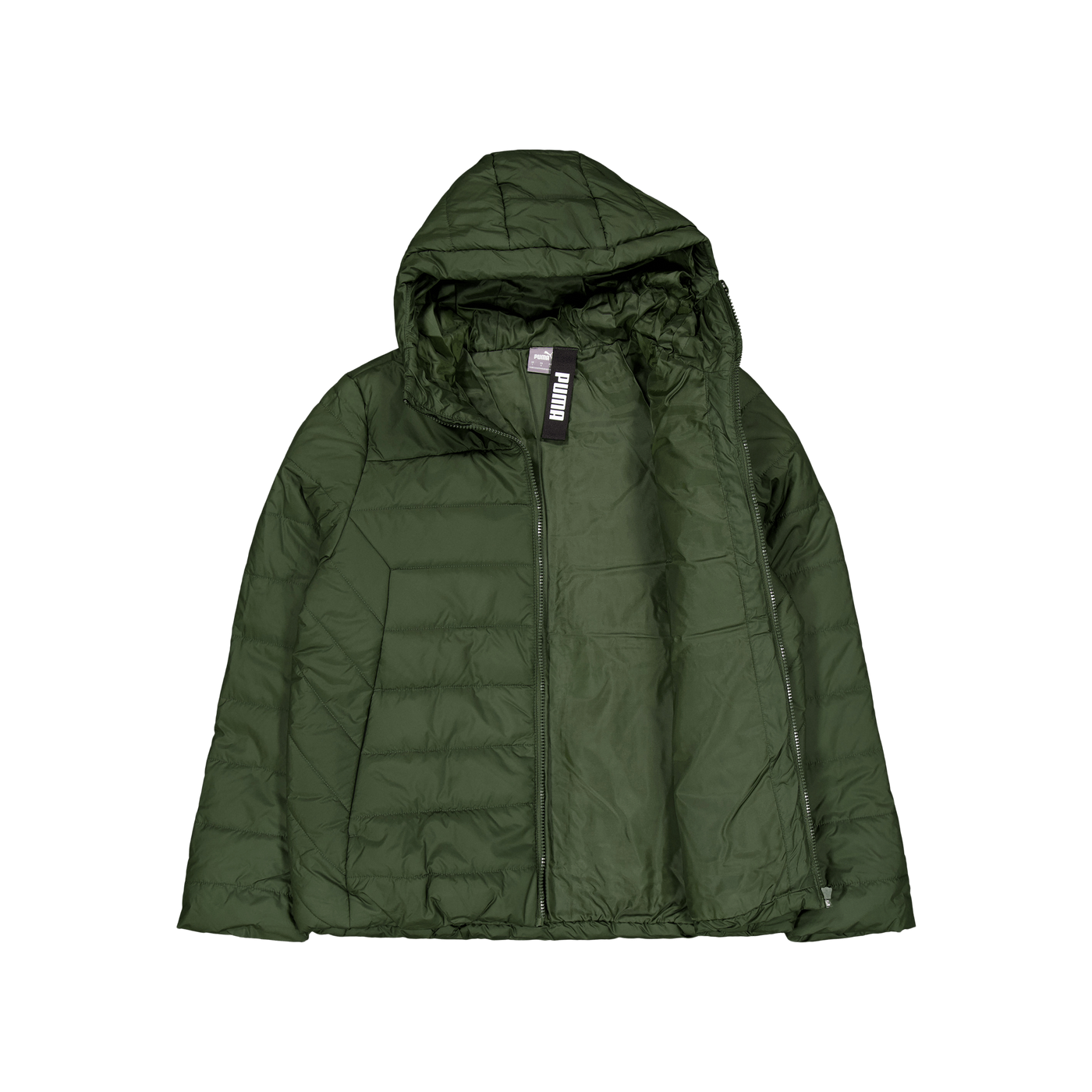 Ess Hooded Padded Jacket Myrtle