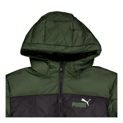 Colourblock Polyball Hooded Ja Puma Black-myrtle