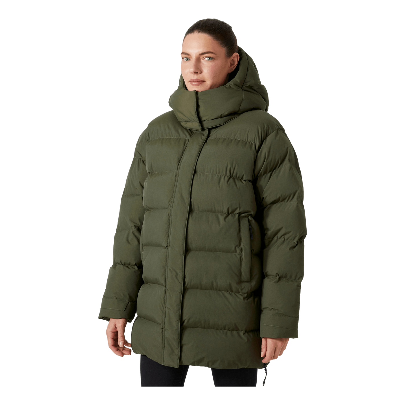 Aspire Puffy Parka Utility Green