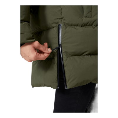 Aspire Puffy Parka Utility Green