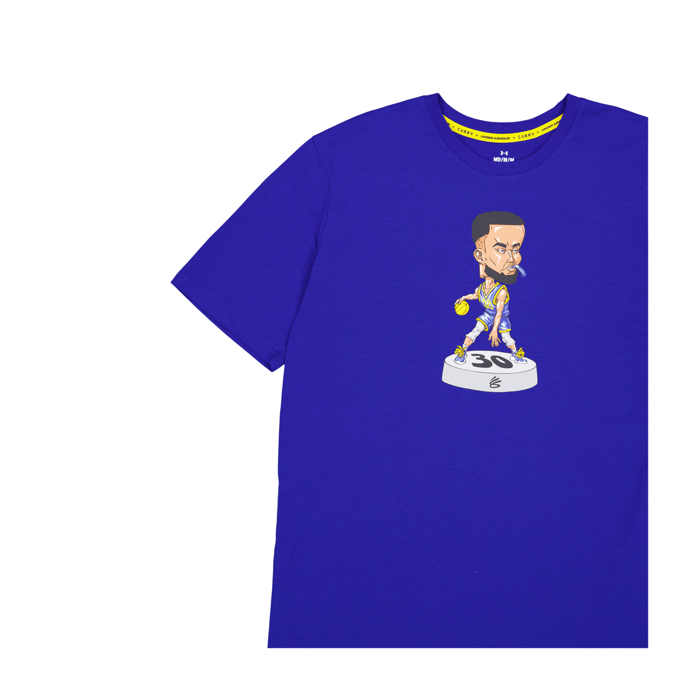 Ua Curry Bobble Head Ss Team Royal