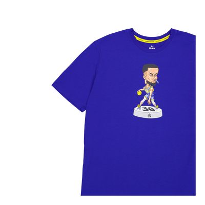 Ua Curry Bobble Head Ss Team Royal