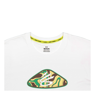 Curry Slvs Tee White