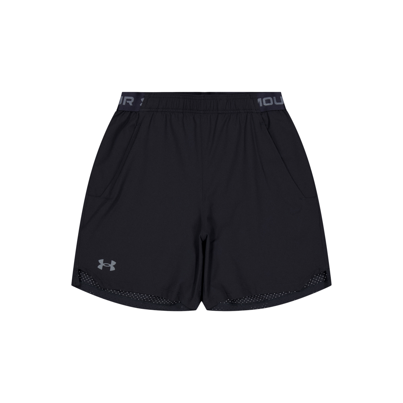 Ua Vanish Woven 6in Shorts Black