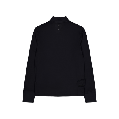 Qualifier Run 1/4 Zip Black